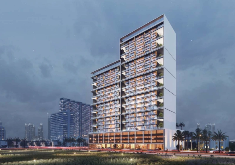 Geräumiges Apartment mit Poolblick im Binghatti Orchid in JVC!