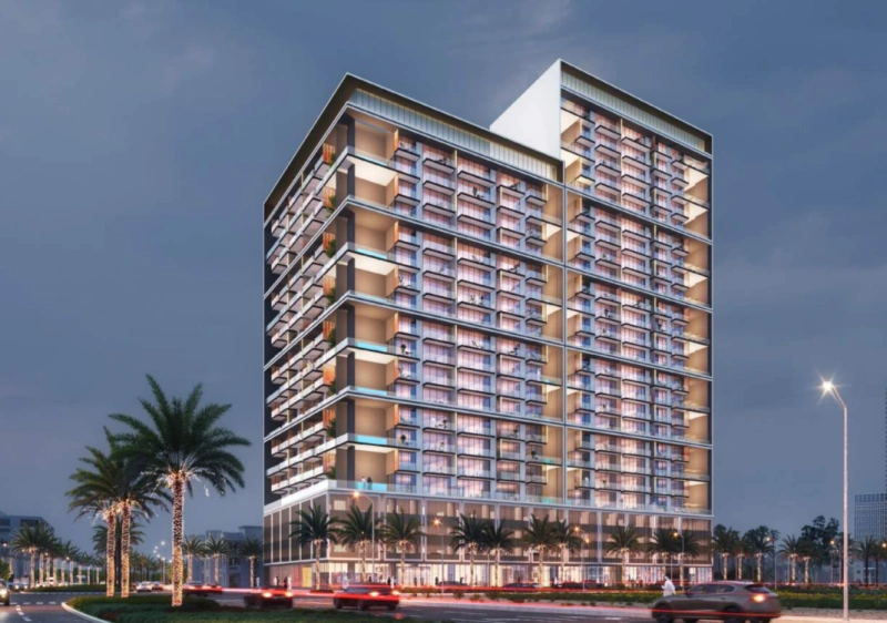 Geräumiges Apartment mit Poolblick im Binghatti Orchid in JVC!