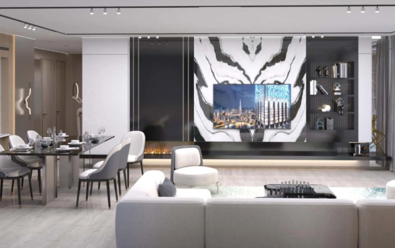 Geräumiges Apartment mit Poolblick im Binghatti Orchid in JVC!