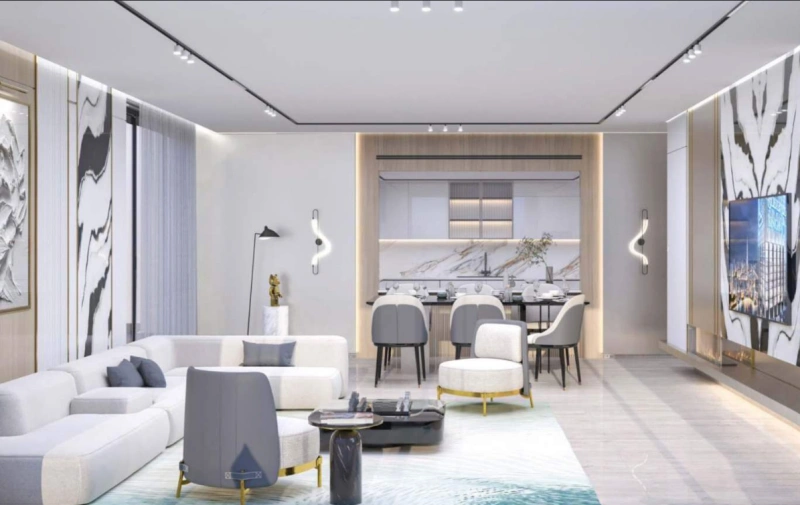 Geräumiges Apartment mit Poolblick im Binghatti Orchid in JVC!