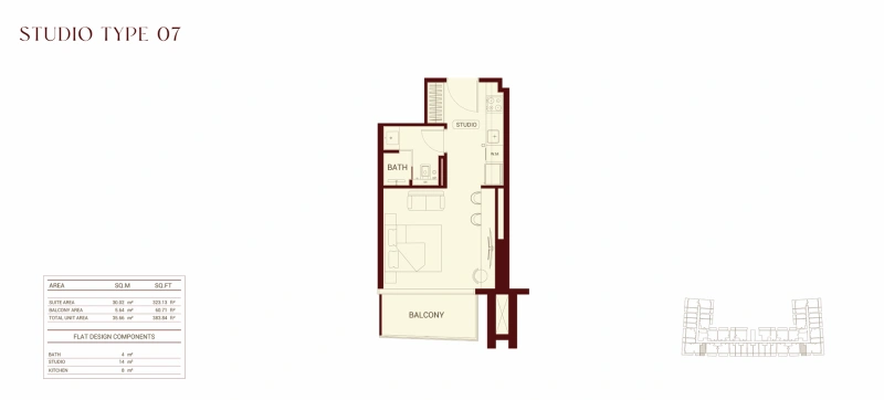 Gemütliches Studio mit Nachbarschaftsblick in zentraler Lage