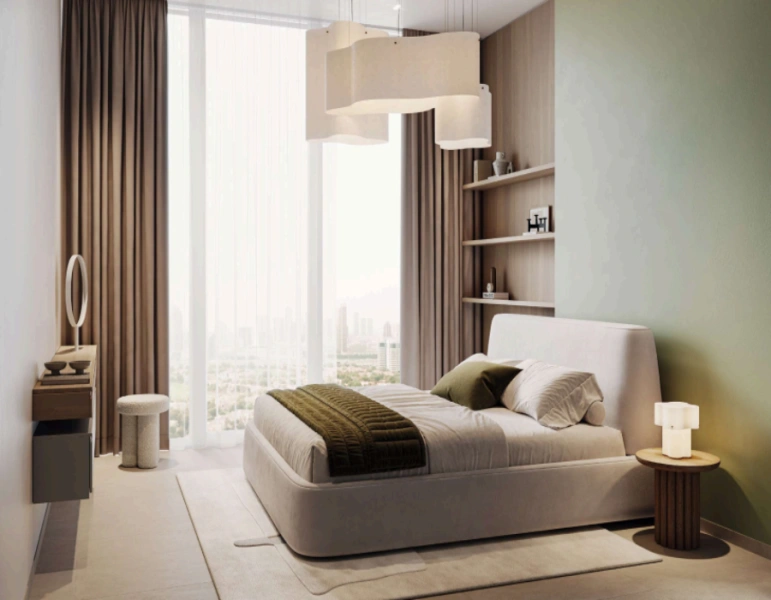 Stilvolles Ein-Zimmer-Apartment mit modernem Design