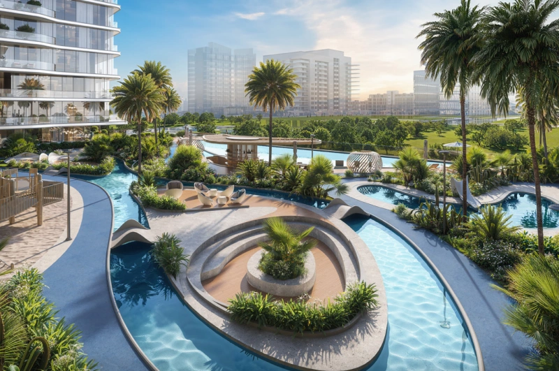 Luxuriöses Apartment mit einem Schlafzimmer und Resort-ähnlichem Pool in perfekter Lage!