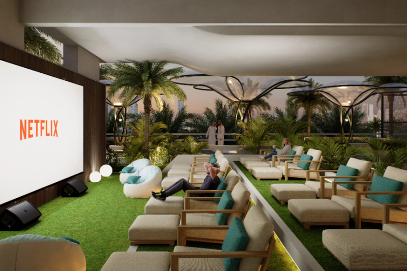 Stilvolle Zwei-Zimmer-Wohnung mit Wintergarten in modernem Design