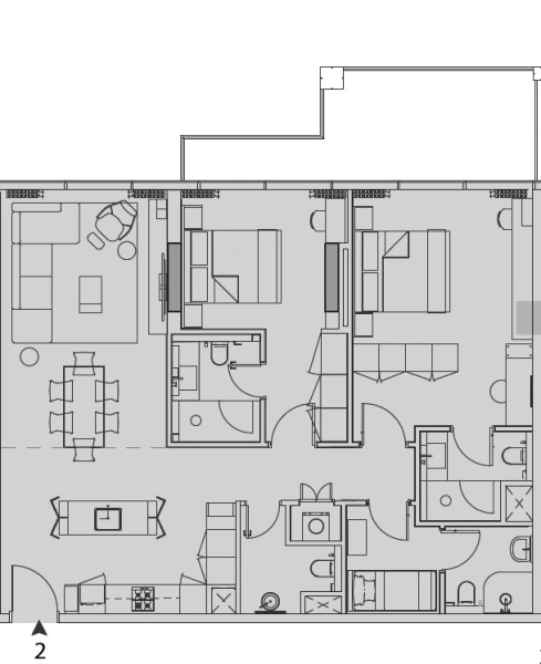 Gemütliches Apartment mit 2 Schlafzimmern in ikonischem Viertel moderner Wohnkomfort in bester Lage