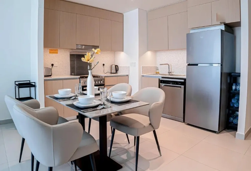 Stilvolle Zwei-Zimmer-Wohnung mit modernem Design