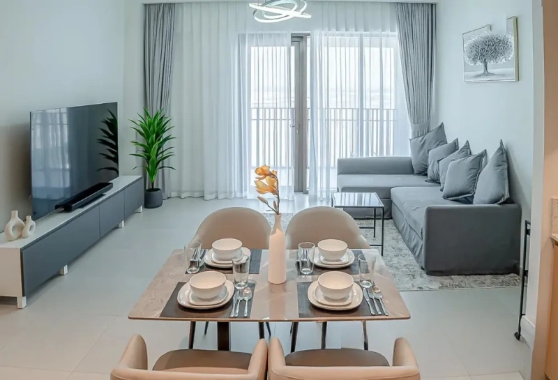 Stilvolle Zwei-Zimmer-Wohnung mit modernem Design