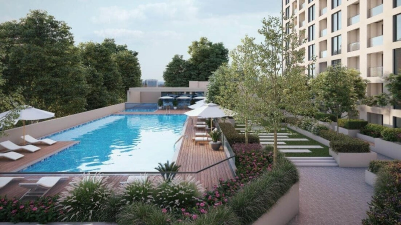 Luxuriöse 4-Zimmer-Wohnung mit riesigem Balkon und Wasserblick