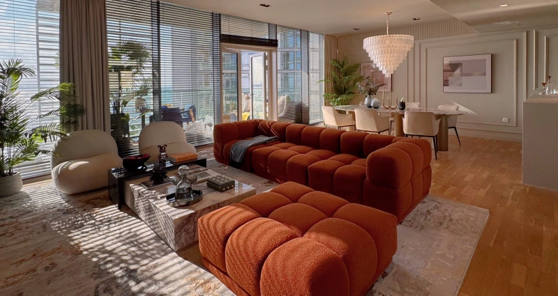 Traumhaftes 3-Zimmer-Apartment mit Meerblick in Bluewaters Residence 3