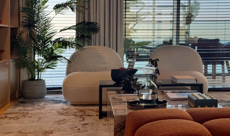 Traumhaftes 3-Zimmer-Apartment mit Meerblick in Bluewaters Residence 3