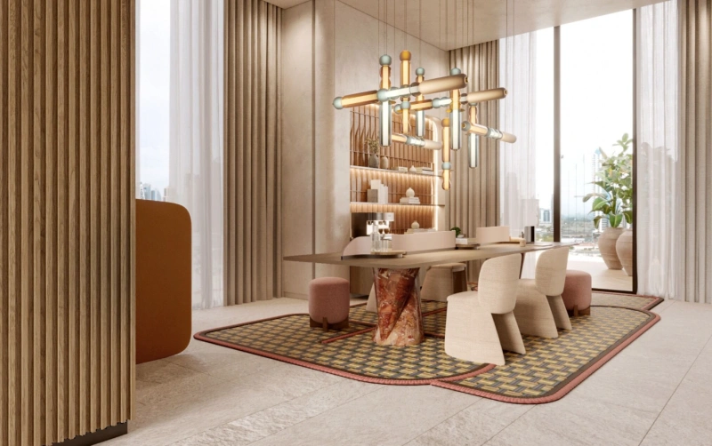 Exklusives 2-Zimmer-Luxusapartment mit hochwertiger Ausstattung und Einbauküchengeräten