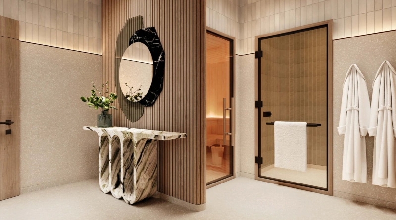 Exklusives 2-Zimmer-Luxusapartment mit hochwertiger Ausstattung und Einbauküchengeräten