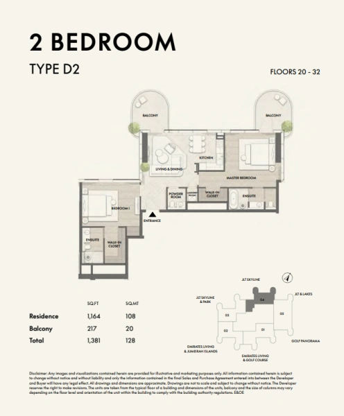 Exklusives 2-Zimmer-Luxusapartment mit hochwertiger Ausstattung und Einbauküchengeräten