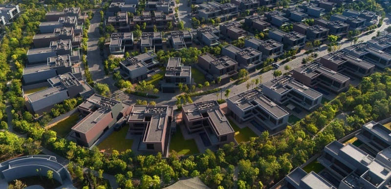 Geräumiges Stadthaus mit 4 Schlafzimmern und privaten Gärten zur Entspannung