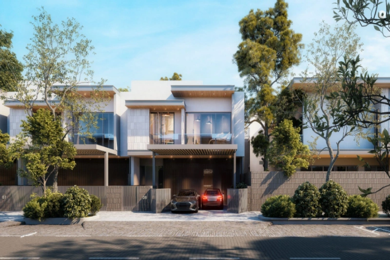 Stilvolles und geräumiges Stadthaus mit vier Schlafzimmern und modernem Design