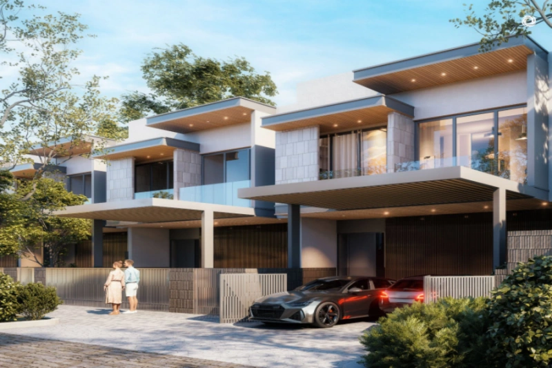 Stilvolles und geräumiges Stadthaus mit vier Schlafzimmern und modernem Design