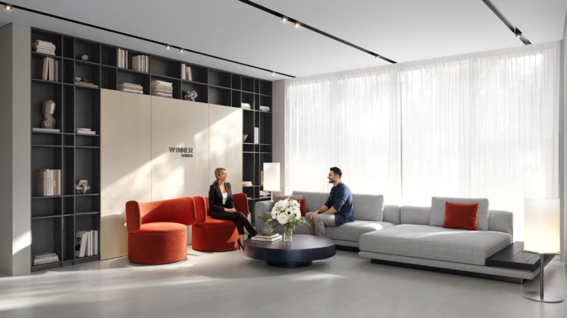 1-Schlafzimmer-Wohnung in "WINNER TOWER"