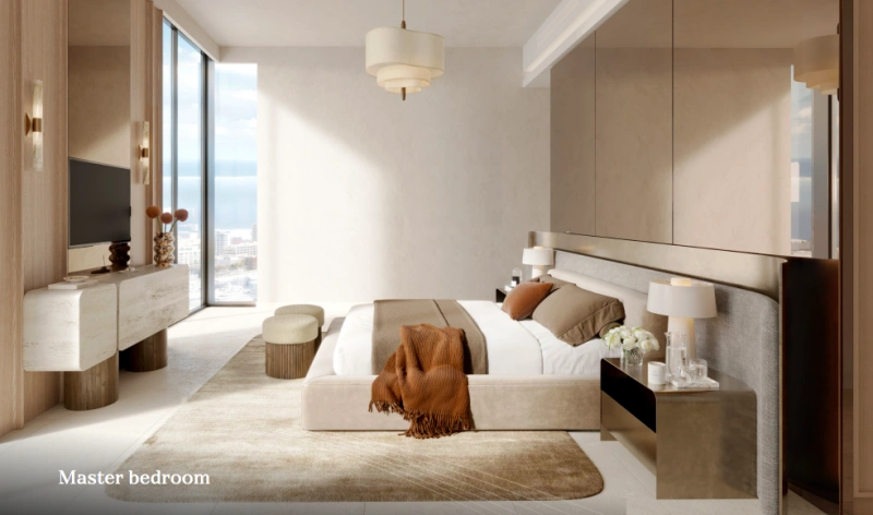 Luxuriöses Apartment mit 2 Schlafzimmern in einer Resort-Gemeinschaft