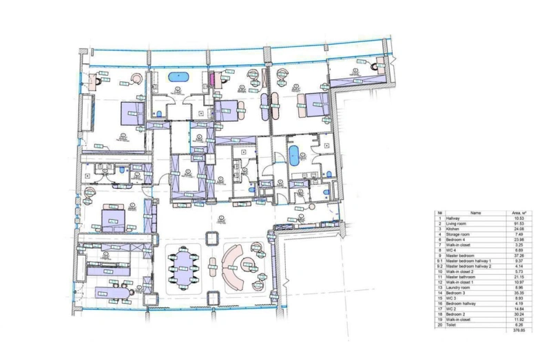 Super Luxus pur! Exquisites 4-Zimmer-Apartment in Top Lage.