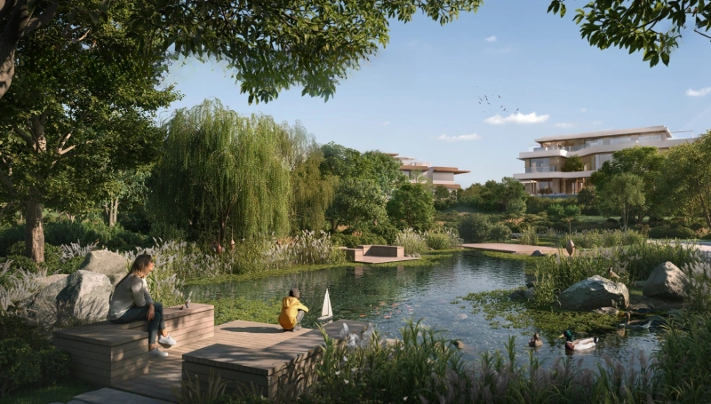 Traumhafte 3-Zimmer-Villa mit Hausmädchen-Zimmer und Familienzimmer - großzügiges Layout!