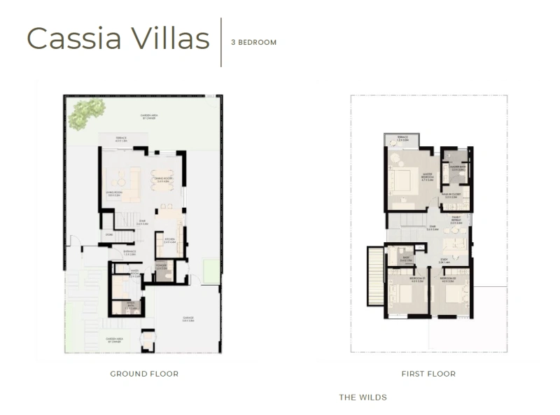 Traumhafte 3-Zimmer-Villa mit Hausmädchen-Zimmer und Familienzimmer - großzügiges Layout!