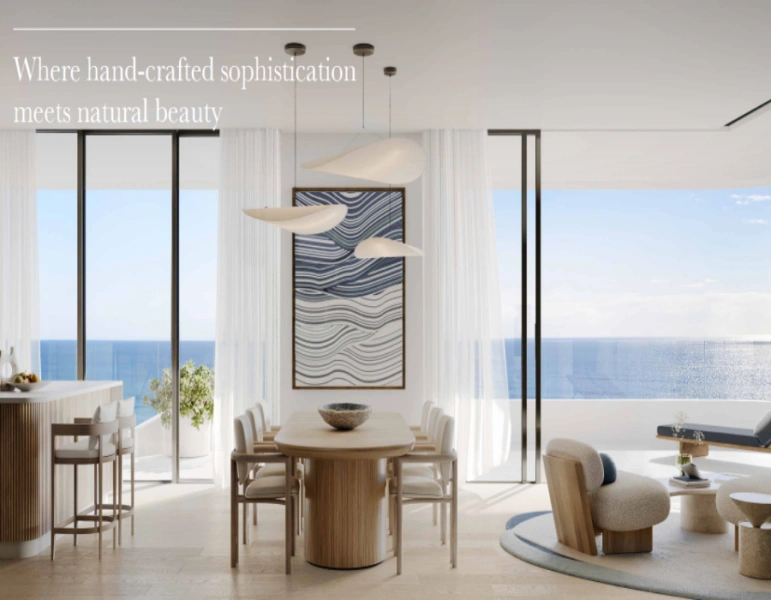 Drei-Schlafzimmer-Apartment mit Pool und Panoramablick