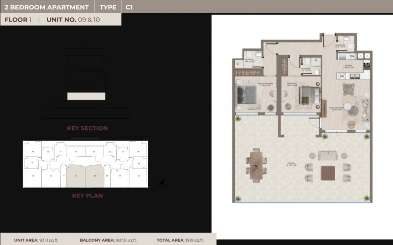 Geräumige 2-Zimmer Wohnung mit riesigem Grundriss in Top-Lage!
