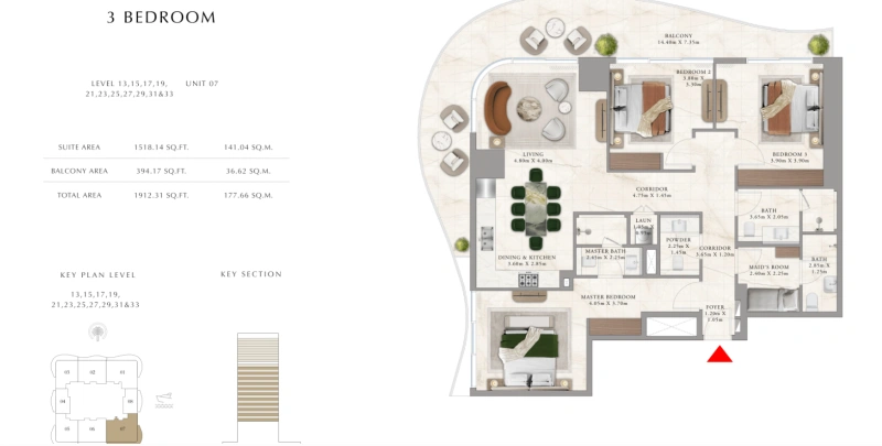 Hochwertiges 3-Zimmer-Luxusapartment mit atemberaubendem Ambiente
