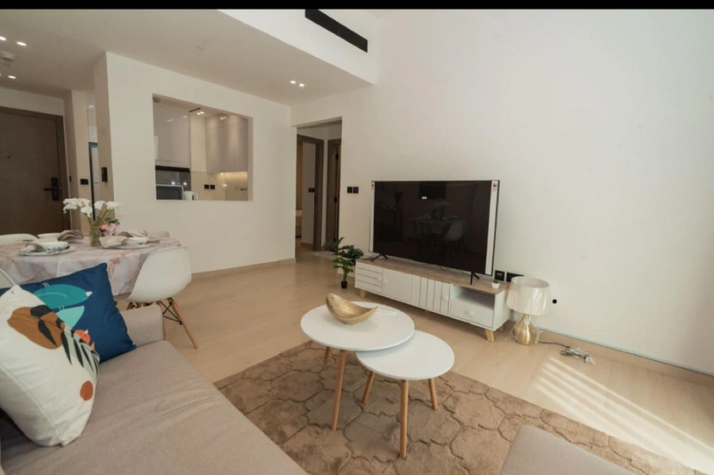 Stilvolle Zwei-Zimmer-Wohnung mit modernem Design