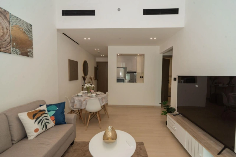 Stilvolle Zwei-Zimmer-Wohnung mit modernem Design