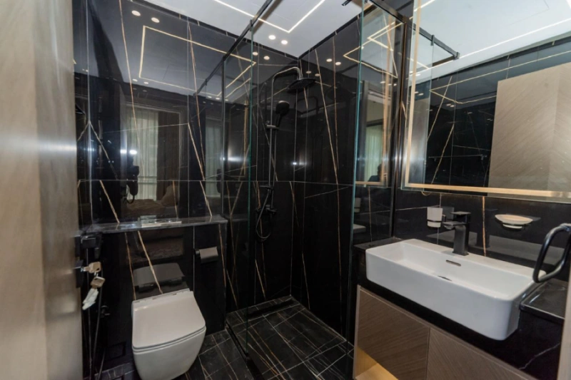 Stilvolle Zwei-Zimmer-Wohnung mit modernem Design