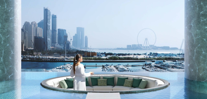 Luxuriöses 3-Zimmer-Apartment mit Zimmer für das Personal - Riesiger Grundriss & Ausstattung