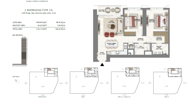 Geräumiges 2-Zimmer Apartment mit großem Grundriss in bester Lage!