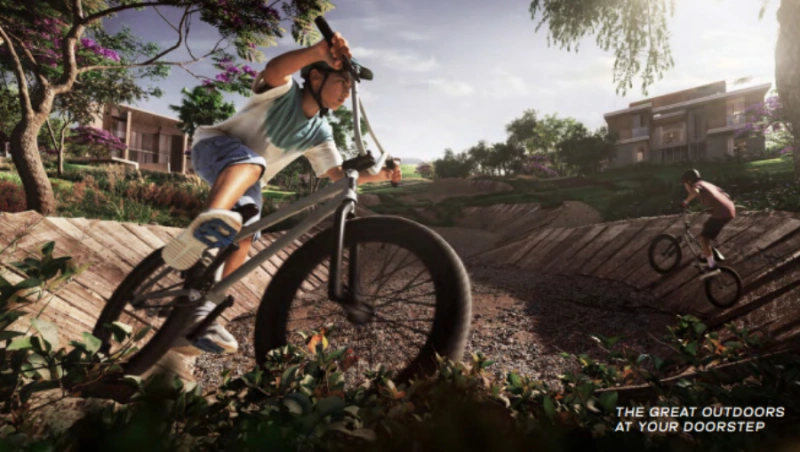 Atemberaubende Fünf-Zimmer-Wohnung mit Pool und Panoramablick