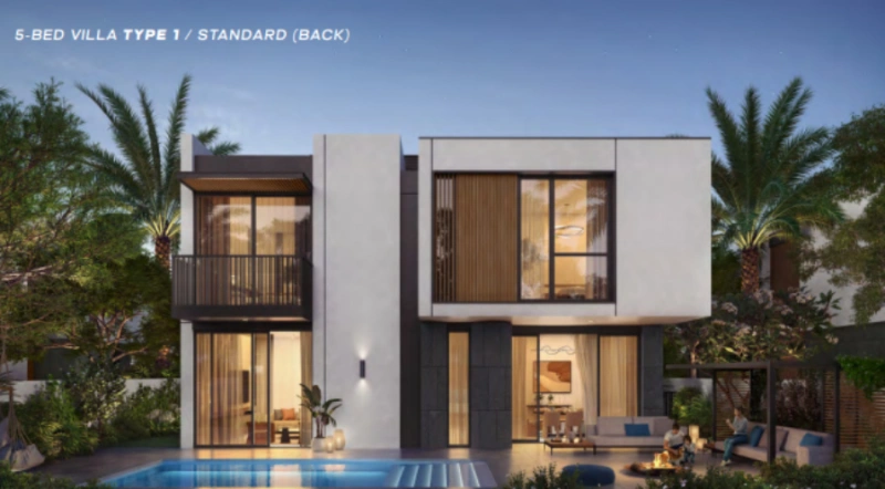 Atemberaubende Fünf-Zimmer-Wohnung mit Pool und Panoramablick