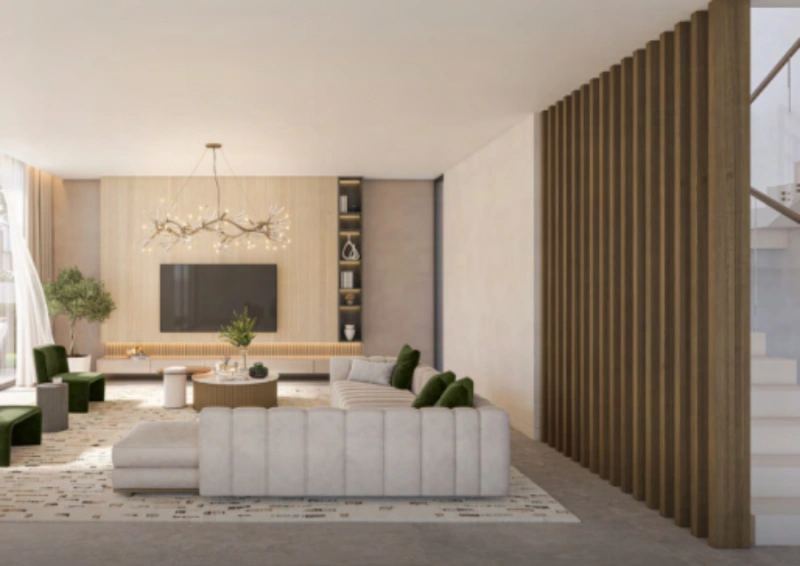 Atemberaubende Fünf-Zimmer-Wohnung mit Pool und Panoramablick