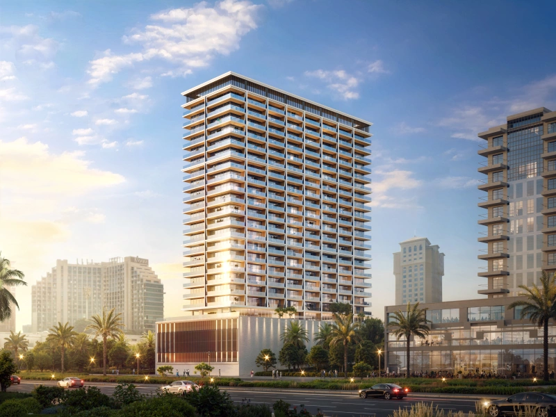 Luxuriöses 2-Zimmer-Apartment mit Dubai Canal & Al Jaddaf Blick im Binghatti Ivory