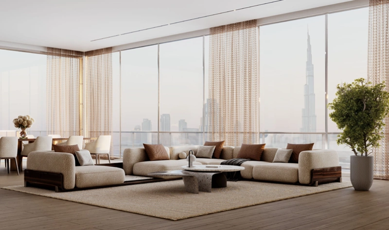 Luxusvilla mit 3 Schlafzimmern und riesigem Balkon sowie Privatpool