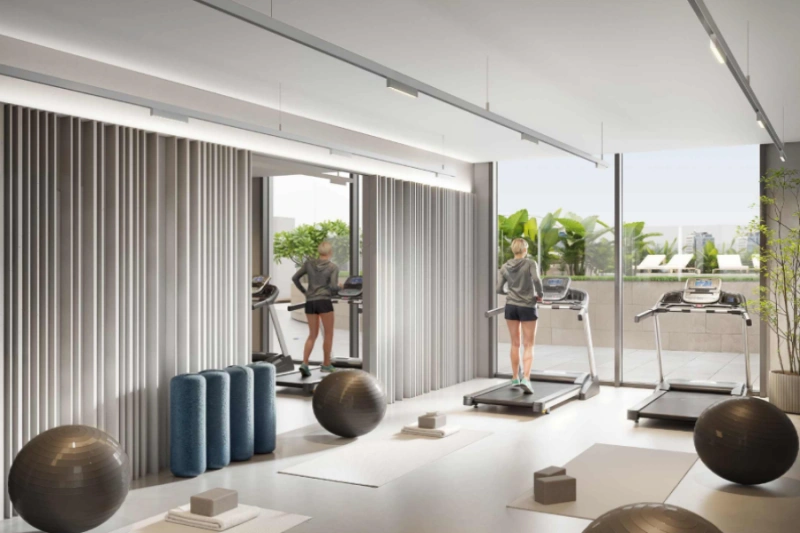 Stilvolles Ein-Zimmer-Apartment mit modernem Design