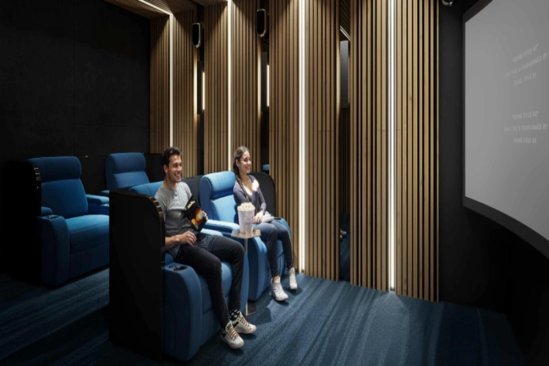 Stilvolles Ein-Zimmer-Apartment mit modernem Design