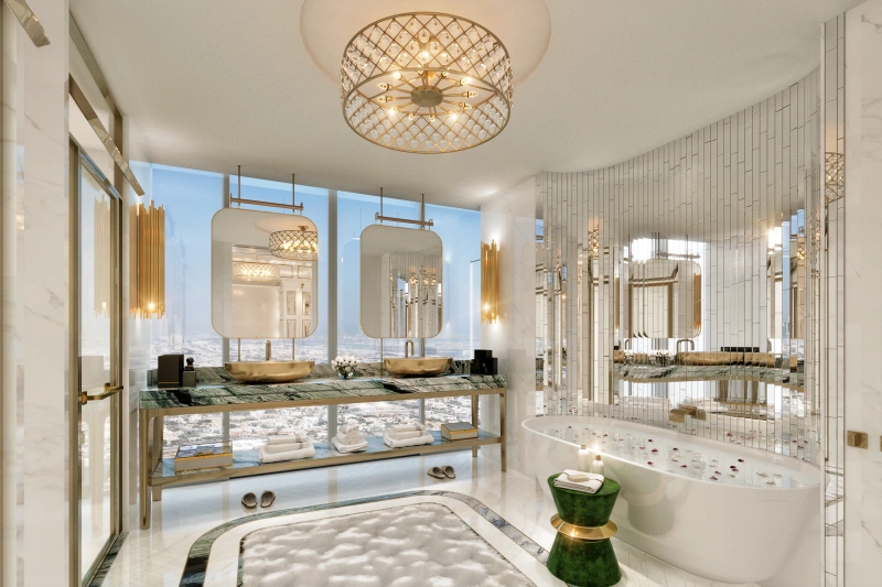 Exklusive 2-Etagen-Wohnung mit 2 Schlafzimmern, privatem Pool & atemberaubendem Wasserblick!