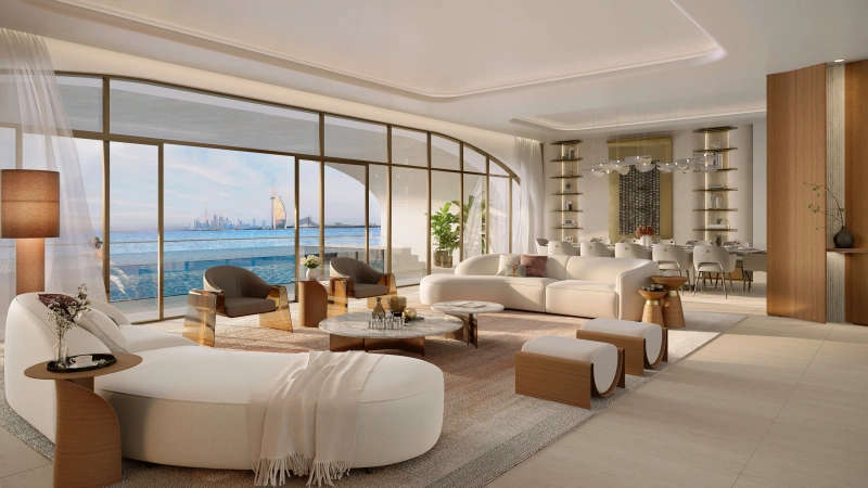 Luxuriöses 4 Schlafzimmer Apartment direkt auf der Palm Jumeirah! atemberaubender Meerblick,
