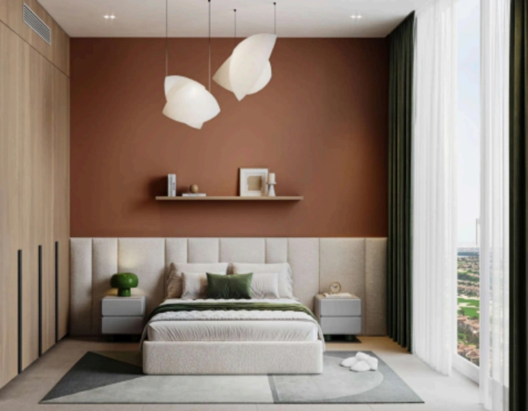 Atemberaubende Zwei Schlafzimmer mit Abstellraum Modernes Design