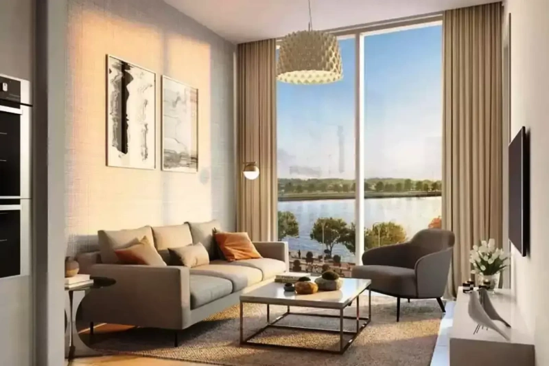 Zwei-Zimmer-Wohnung mit Blick auf den Kanal und den Pool in erstklassiger Lage!