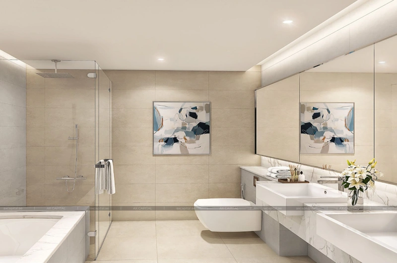 Zwei-Zimmer-Wohnung mit Blick auf den Kanal und den Pool in erstklassiger Lage!