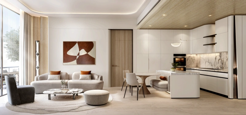 Apartamento de tres dormitorios con vistas al mar