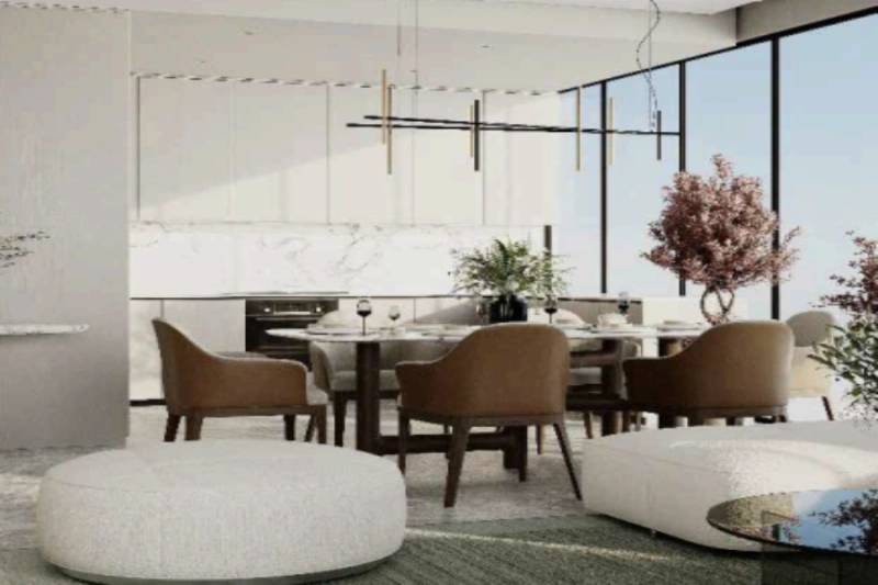 Modernes Design Stilvolle Ein-Zimmer-Wohnung