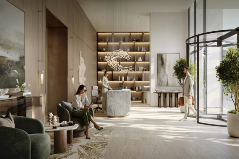 Stilvolle Wohnung mit zwei Schlafzimmern, modernem Design und Annehmlichkeiten