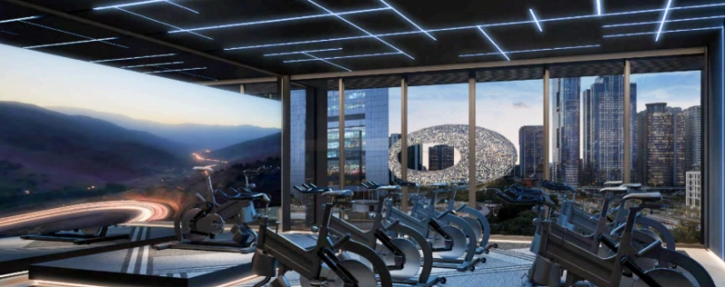 Luxuriöses 1-Zimmer-Apartment mit Blick auf den Burj Khalifa