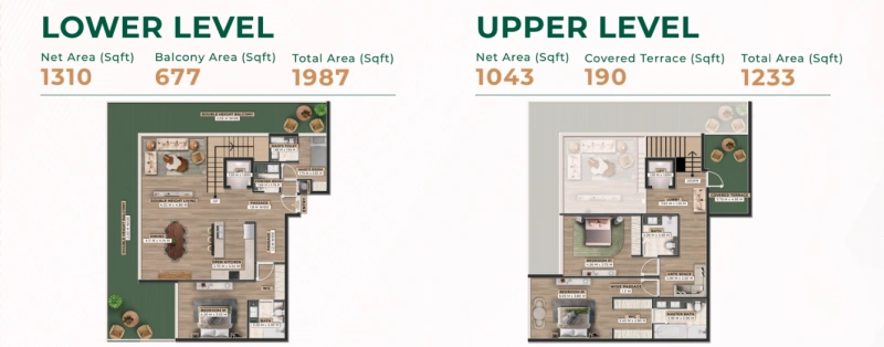 Geräumige 3-Zimmer-Duplex-Wohnung mit riesigem Layout und modernen Annehmlichkeiten!